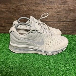 Nike Air Max 2017 Wolf Grey Platinum Running Shoe Men’s Size 9. Good, used cond.